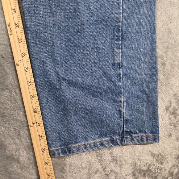 Vintage Levis 505 Jeans Mens 40X30 Blue Regular Fit Straight Leg Denim 90s - Picture 10 of 10